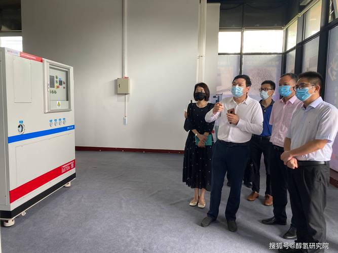 广州市科技局林海亮副局长一行莅临广东醇氢新能源研究院调研